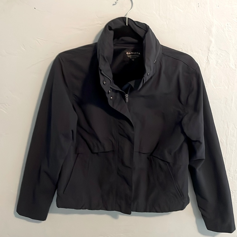 Athleta Everywhere Jacket in XXS Navy Blue